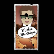 Coque Nokia Lumia 520 Mister Martinique Chatain