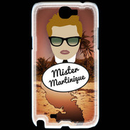 Coque Samsung Galaxy Note 2 Mister Martinique Roux