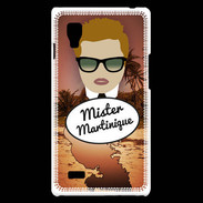 Coque LG Optimus L9 Mister Martinique Roux