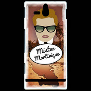 Coque Sony Xperia U Mister Martinique Roux