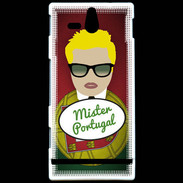 Coque Sony Xperia U Mister Portugal Blond