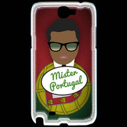 Coque Samsung Galaxy Note 2 Mister Portugal Black