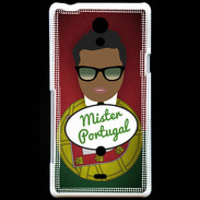 Coque Sony Xperia T Mister Portugal Black