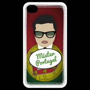 Coque iPhone 4 / iPhone 4S Mister Portugal Brun