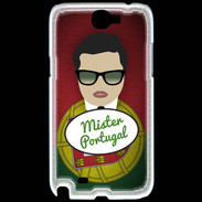 Coque Samsung Galaxy Note 2 Mister Portugal Brun