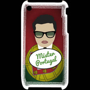 Coque iPhone 3G / 3GS Mister Portugal Brun