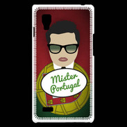 Coque LG Optimus L9 Mister Portugal Brun