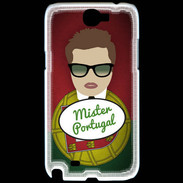 Coque Samsung Galaxy Note 2 Mister Portugal Chatain