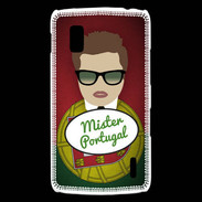 Coque LG Nexus 4 Mister Portugal Chatain