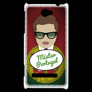 Coque HTC Windows Phone 8S Mister Portugal Chatain