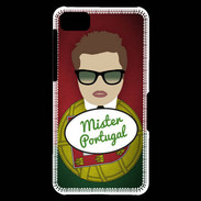 Coque Blackberry Z10 Mister Portugal Chatain