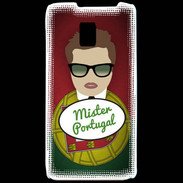 Coque LG P990 Mister Portugal Chatain