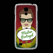 Coque Samsung Galaxy S4mini Mister Portugal Chatain