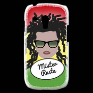 Coque Samsung Galaxy S3 Mini Mister Rasta Blanc
