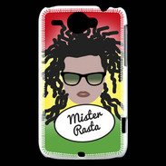 Coque HTC Wildfire G8 Mister Rasta Blanc