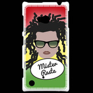Coque Nokia Lumia 720 Mister Rasta Blanc