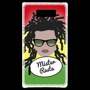 Coque LG Optimus L7 Mister Rasta Blanc