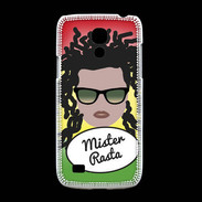 Coque Samsung Galaxy S4mini Mister Rasta Blanc