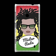 Coque Nokia Lumia 520 Mister Rasta Blanc