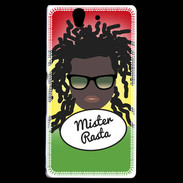 Coque Sony Xperia Z Mister Rasta Black