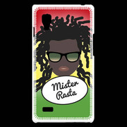 Coque LG Optimus L9 Mister Rasta Black