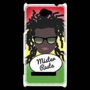 Coque HTC Windows Phone 8S Mister Rasta Black