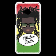 Coque HTC One Mister Rasta Black
