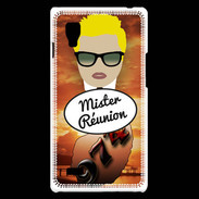 Coque LG Optimus L9 Mister Réunion Blond
