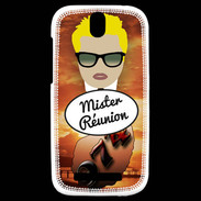 Coque HTC One SV Mister Réunion Blond
