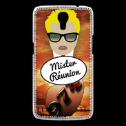 Coque Samsung Galaxy Mega Mister Réunion Blond