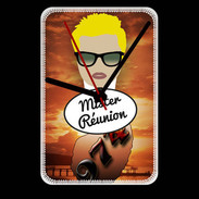Grande pendule murale Mister Réunion Blond