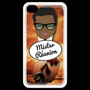 Coque iPhone 4 / iPhone 4S Mister Réunion Black