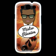 Coque Samsung Galaxy S3 Mister Réunion Black
