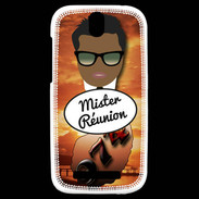 Coque HTC One SV Mister Réunion Black
