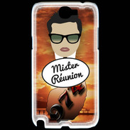 Coque Samsung Galaxy Note 2 Mister Réunion Brun