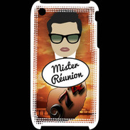 Coque iPhone 3G / 3GS Mister Réunion Brun
