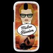 Coque HTC One SV Mister Réunion Roux