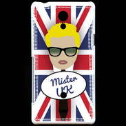 Coque Sony Xperia T Mister UK Blond