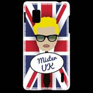 Coque LG Optimus G Mister UK Blond