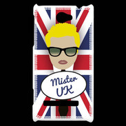 Coque HTC Windows Phone 8S Mister UK Blond