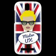 Coque HTC One SV Mister UK Blond