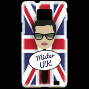 Coque Samsung Galaxy S2 Mister UK Brun