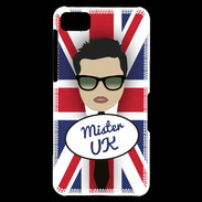 Coque Blackberry Z10 Mister UK Brun