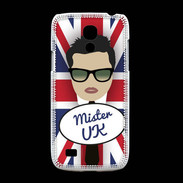 Coque Samsung Galaxy S4mini Mister UK Brun