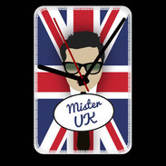 Grande pendule murale Mister UK Brun