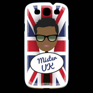 Coque Samsung Galaxy S3 Mister UK Black