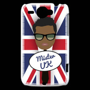 Coque HTC Wildfire G8 Mister UK Black