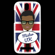 Coque HTC One SV Mister UK Black