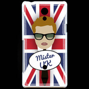 Coque Sony Xperia T Mister UK Roux