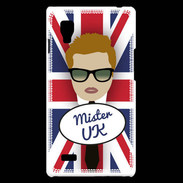 Coque LG Optimus L9 Mister UK Roux